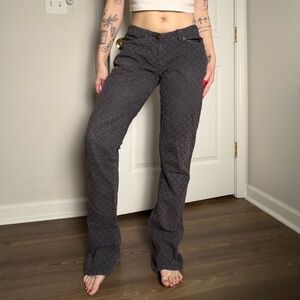 Vivienne Westwood Charcoal Eyelet Pants